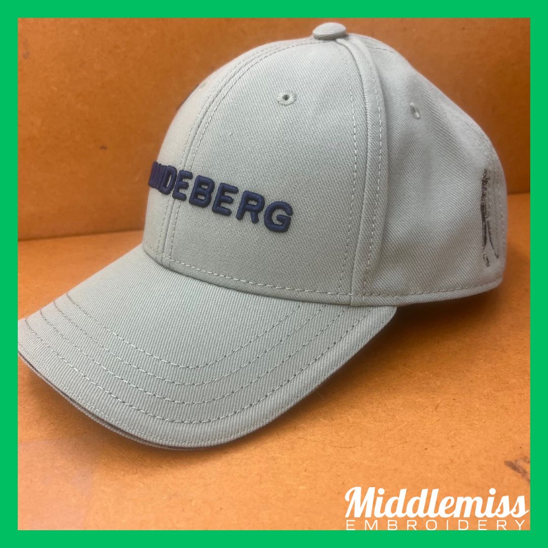 MiddlemissEmb's tweet photo. The distinctive logo of @FoxhillsSurrey has been stylishly embroidered onto these J.Lindeberg caps, with the colour perfectly complementing the cap's detailing. 

Perfect for the upcoming sunshine. 

#middlemissembroidery #embroidery #jlindeberg #foxhills https://t.co/xDUNFTtCQb