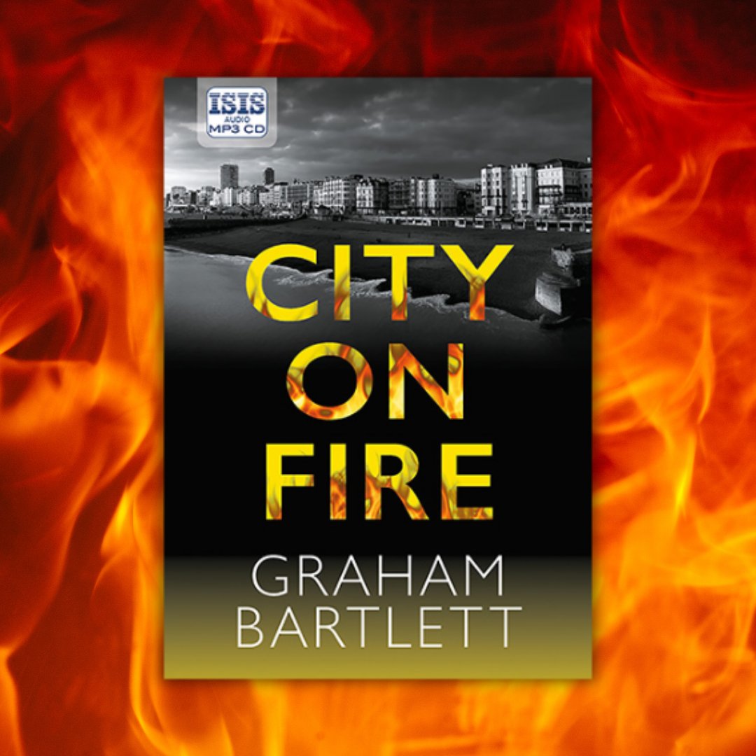 🔥

After losing her sister to a drug overdose, Chief Superintendent Jo Howe is desperate to tackle the world of drugs that consumes the shadowy backstreets of Brighton.⠀
⠀
@GBpoliceadvisor's City on Fire, is out NOW in #LargePrint & #Audio, read by @AntoniaBeamish 🎧⠀