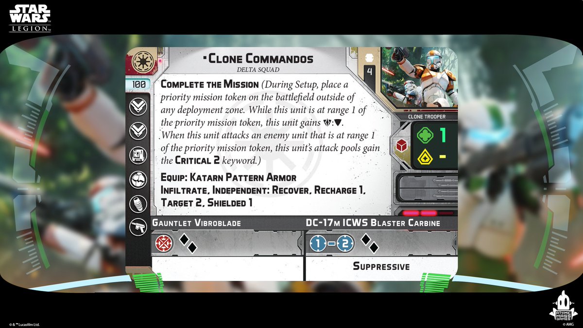 The rumors are true! There is also a Delta Squad card included in the Clone Commandos box for STAR WARS: Legion. Which will you be running with the Grand Army of the Republic?