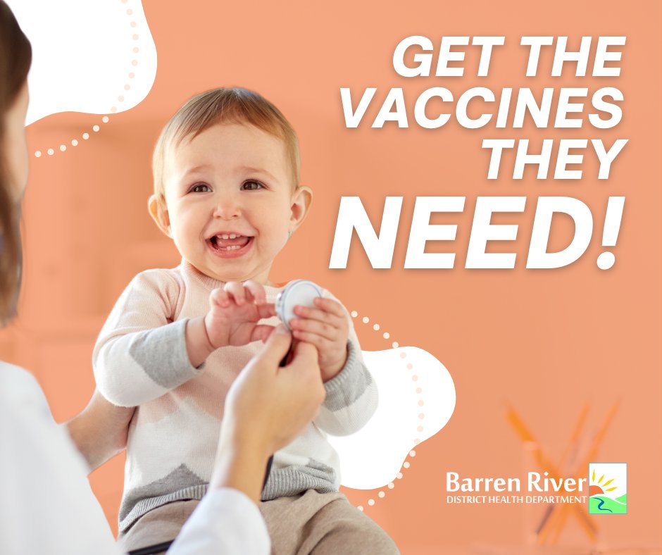 Get the immunizations that are just right for your baby! We offer immunizations for adults and children at each of our clinics. 🩹 Want to view an immunization schedule? — barrenriverhealth.org/immunizations Schedule with us! — barrenriverhealth.org/contact-us