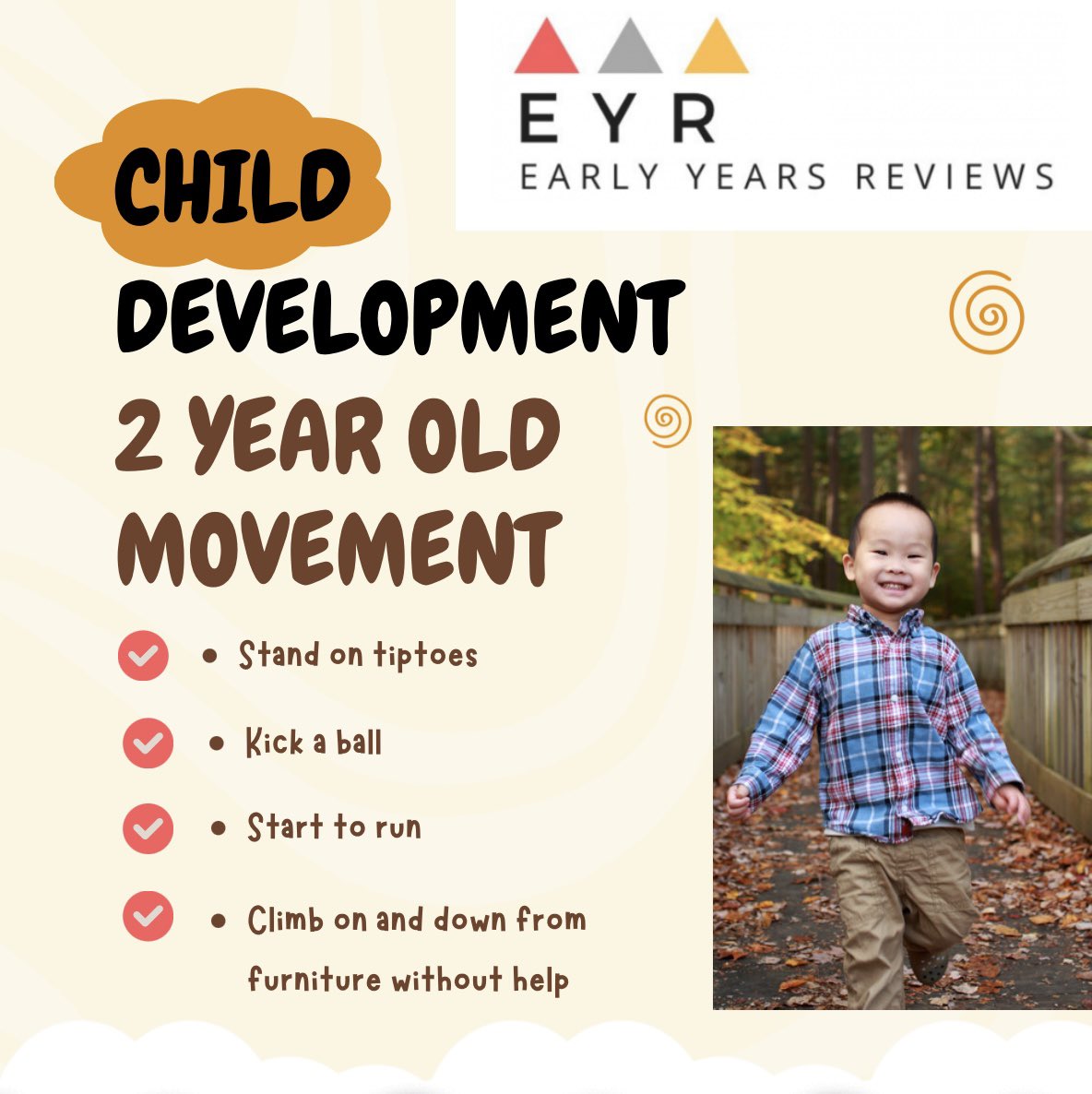 2 year old development always comes up at conferences and in discussions. Don’t think because the way you do things for 3-5 year olds it’s the same for 2 year olds. They have not yet grasped many things a 3 year old can do. So start with the child in the Now. Focus on movement 👍