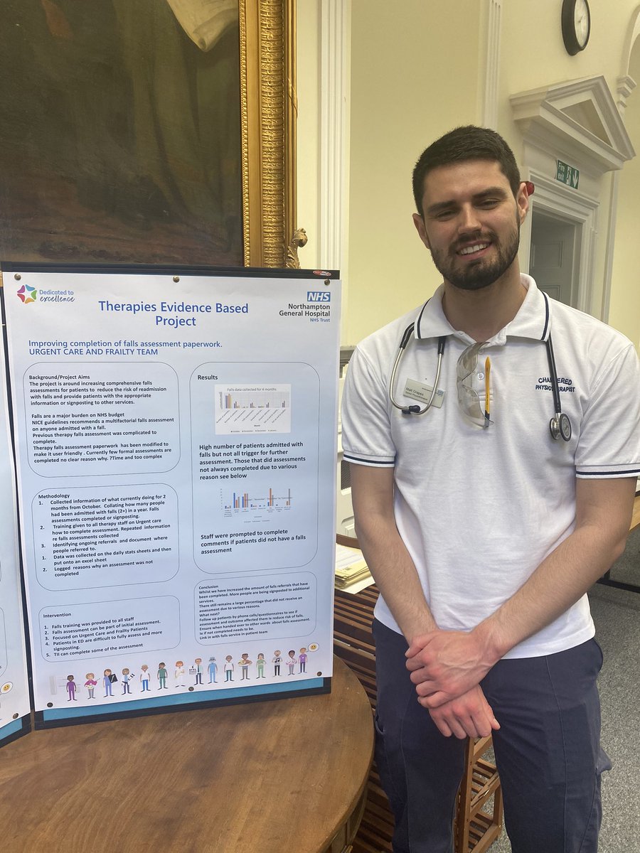 nghAHP's tweet photo. @NGHnhstrust @NGHTherapies @CharlotteW_NHS  Therapies Evidence Based Project Showcase! Excellent presentations and superb showcase of quality improvements across the trust by our therapists . https://t.co/Sva4cjXX1f