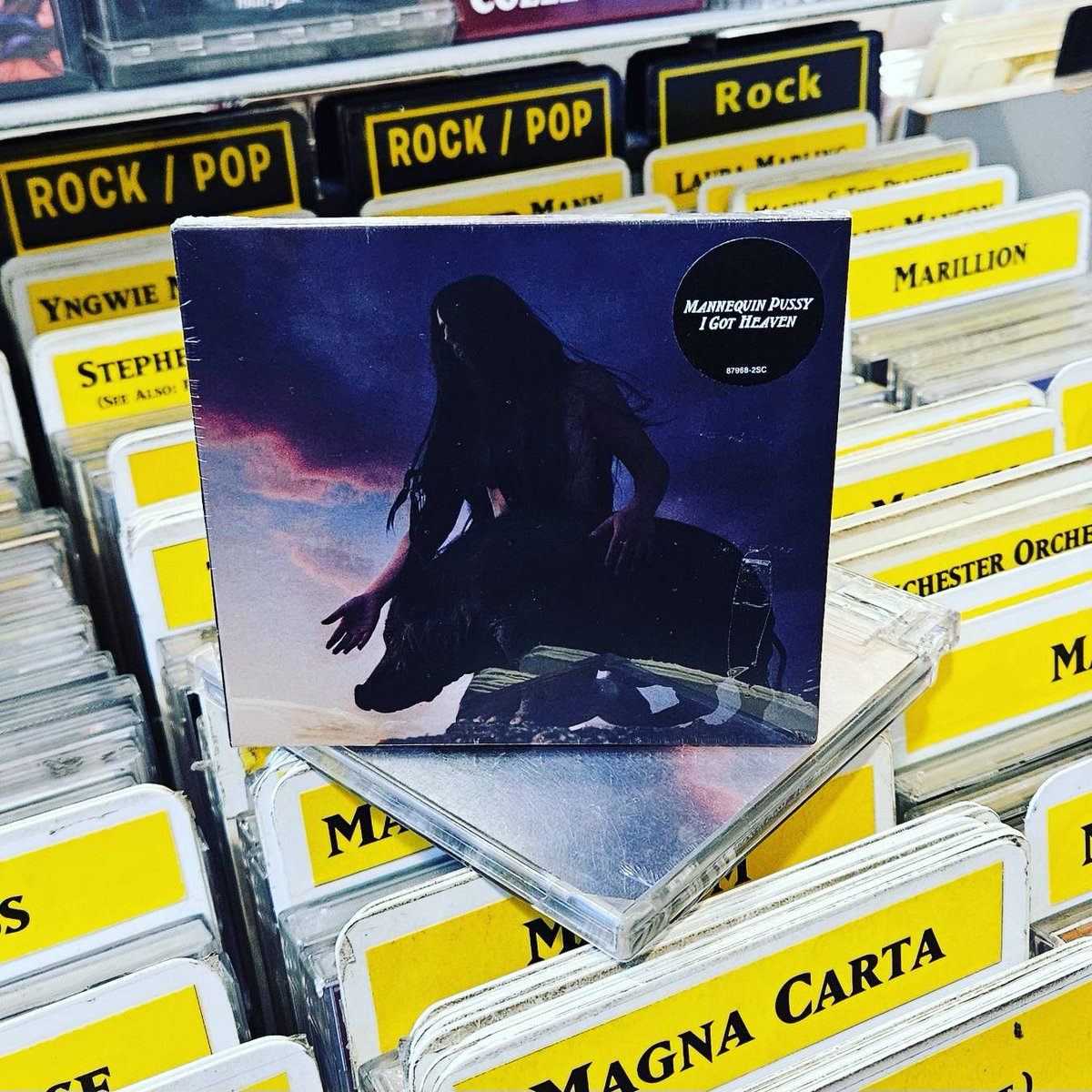 .@mannequinpussy's new album 'I Got Heaven' is a musical showcase of moods, with all of them hitting equally hard in different ways, often within the same song. 'I Got Heaven' is out now via @epitaphrecords. Get it on CD here: bit.ly/3v1JhEX