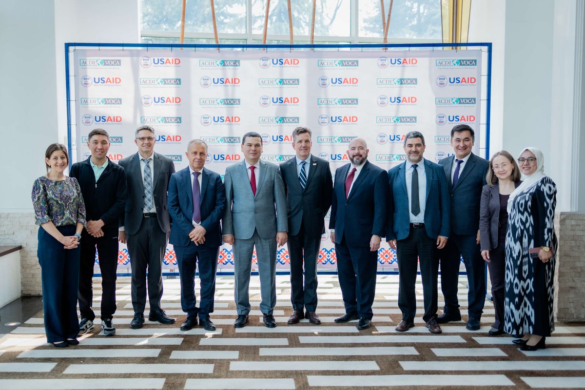 On April 18 we were thrilled to launch USAID's five-year $18 million Employment and Enterprise Development Activity (EEDA) in Tajikistan! EEDA will partner with firms to improve productivity in the textile, food processing, and IT sectors. Learn more: bit.ly/4a7KklN