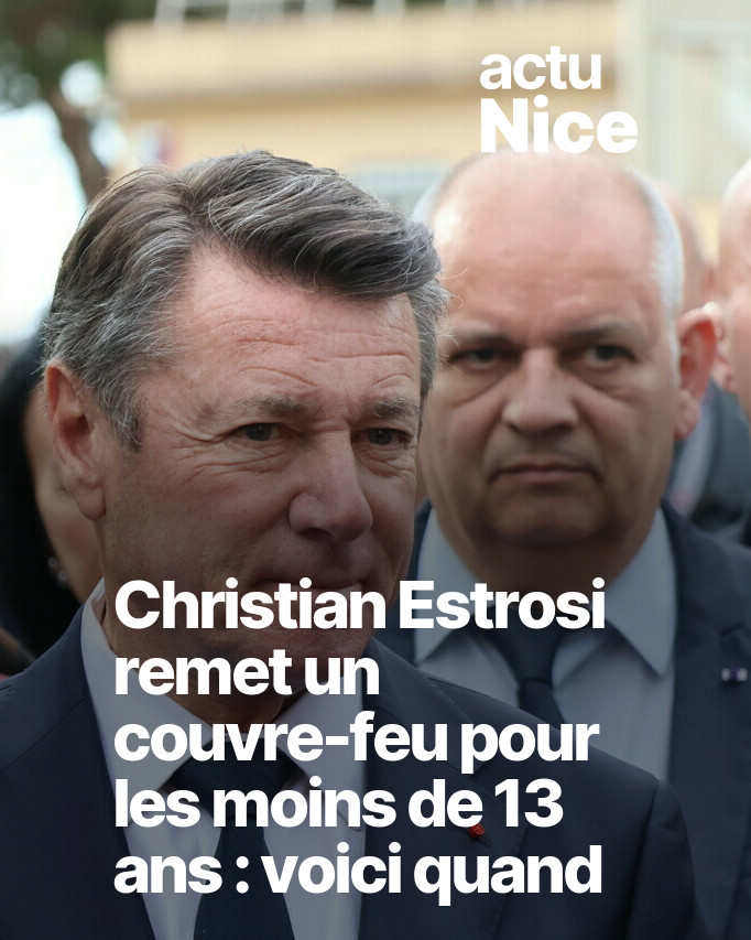 'Je prends mes responsabilités' : c'est officiel, Christian Estrosi réinstaure le couvre-feu à #Nice06 ➡️ l.actu.fr/sMtd @actufr
