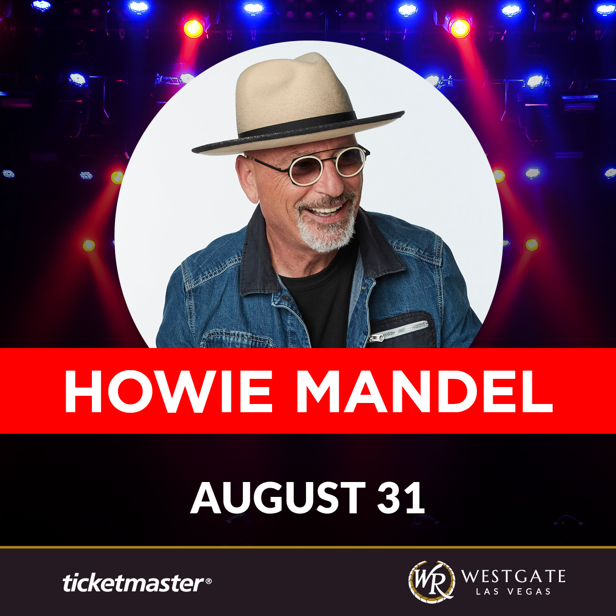 Exciting news! @howiemandel is making a grand return to the International Theater on August 31st! 🌟 Don't miss out—get your tickets early on Ticketmaster with code: WGSOCIAL