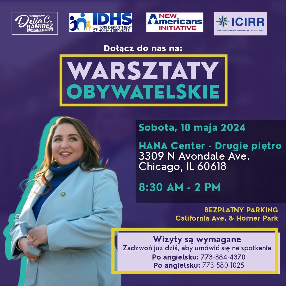 Join us on Saturday, May 18th, for a Citizenship Workshop! My office and other organizations will stand ready to assess your eligibility, review your documents, and provide you with more information on U.S. citizenship applications. Spaces are limited, so please call one of the