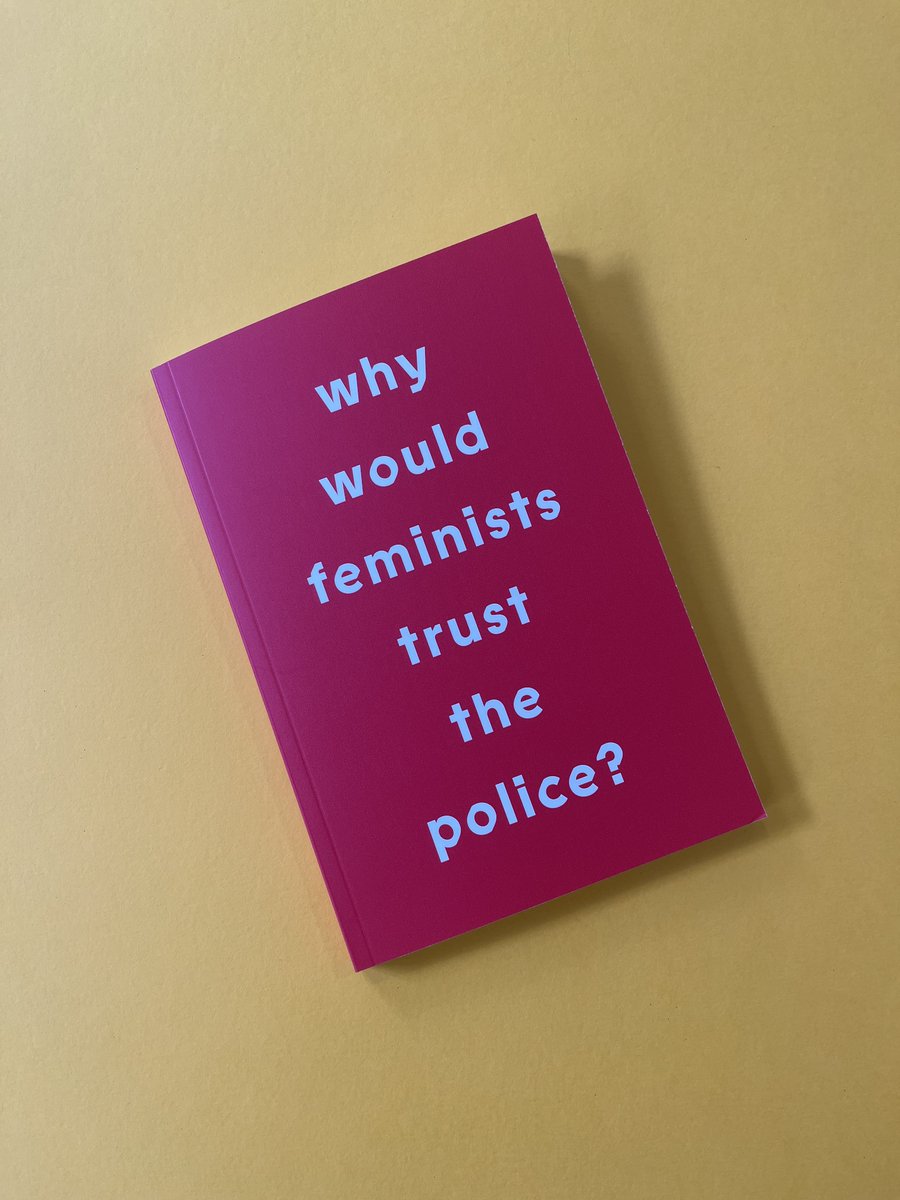 If you’re a bookseller who’s interested in black British feminism, critiques of carceral feminism or a fan of Lola Olufemi, @rwgilmoregirls or Akala then DM me for a proof of Why Would Feminists Trust the Police? by @leahacowan
