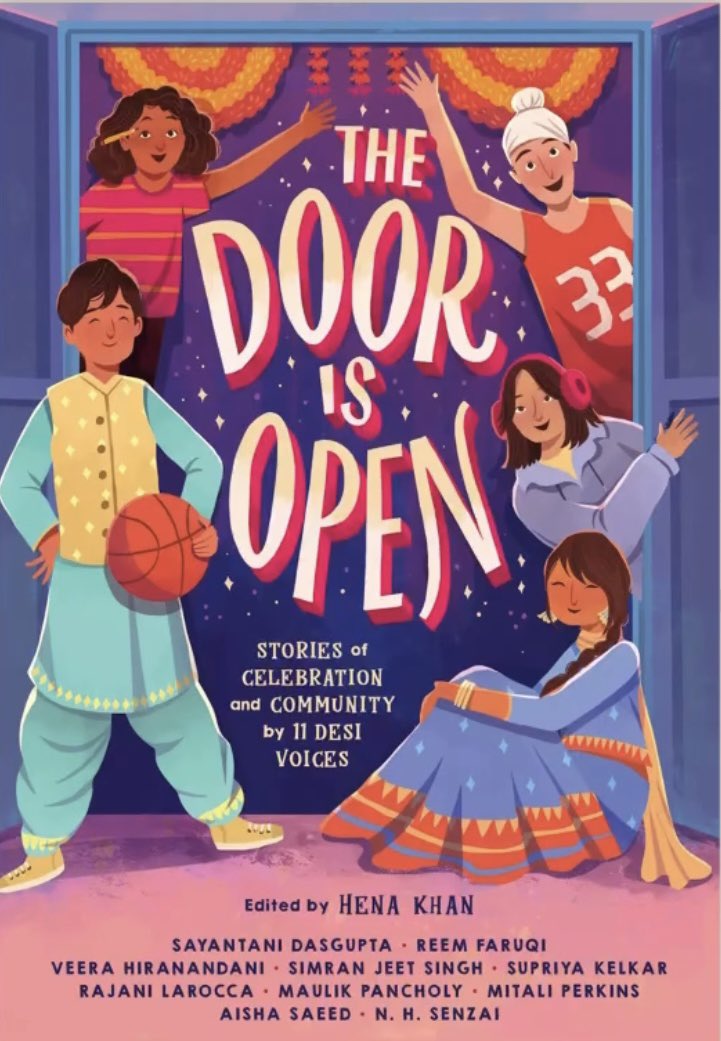 Our stories about the #southasian #diaspora is out today, #edited by the talented @henakhanbooks We hope you enjoy the #read ! @Sayantani16 @ReemFaruqi @VeeraHira @simran @supriyakelkar_ @rajanilarocca @MaulikPancholy @MitaliPerkins @aishacs #booklaunch #kidlit