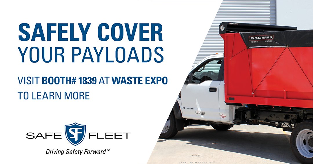 2-Weeks till #WasteExpo! Don't miss us!

Drop by booth# 1839 to see our Safe Fleet family of brands for tarp and safety solutions. See our Link-in-Bio for show link & use VIP Code: CR3

#pulltarps #rollrite #tarpsystem #safefleet #rolloffs #hooklifts #trailers #waste #safety
