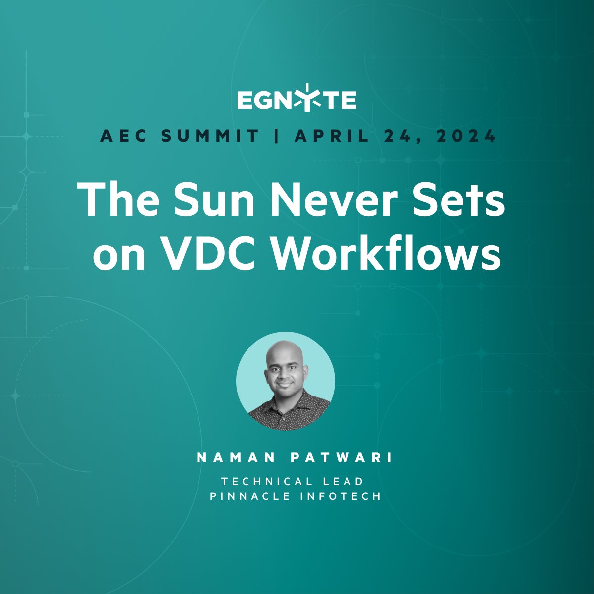 Wanna level up your VDC game? Then buckle up for our @Egnyte AEC Summit session featuring Pinnacle Infotech. Get ready for some serious global design discussions! Secure your spot and let's make VDC dreams a reality. bit.ly/3JirD3t