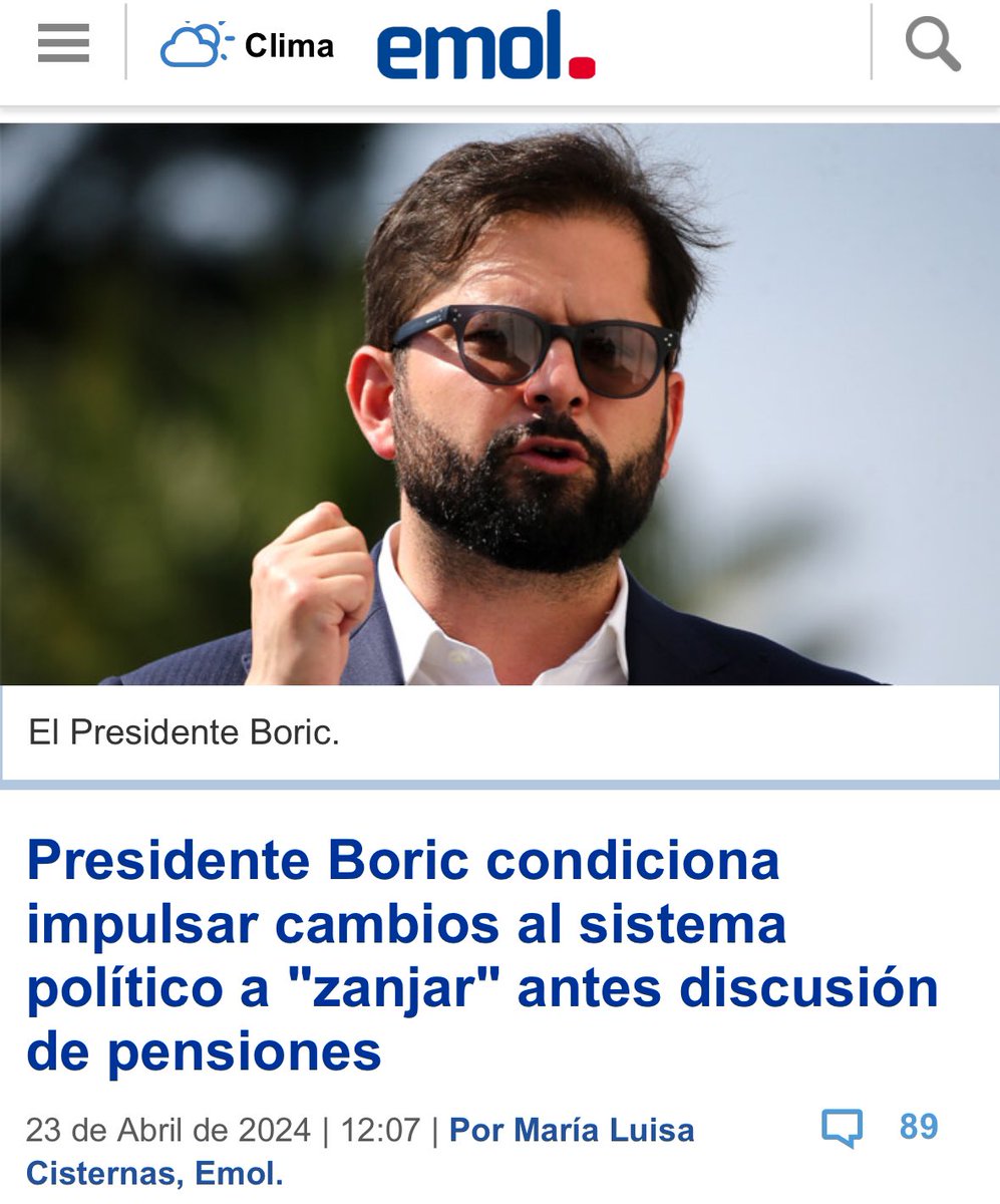 Javier Macaya tweet media