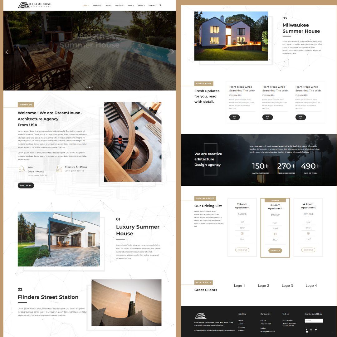 🏡Dreamhouse - Architecture & Interior Design #joomla5 Template! Buy Now 👇 Full View Link:>>cutt.ly/Cw05Uq9t -- Design by @joomlastars -- #architect #architecture #interior #interiordesign #Webdesign #AffiliateMarketing