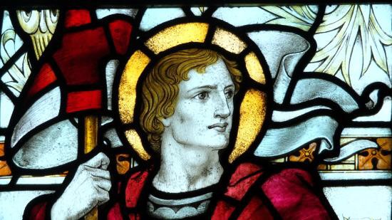 Proclaiming your glory,
Lord, we humbly ask that as #SaintGeorge
imitated #Christ in his passion,
so he may be a ready helper in our weakness.
Through #JesusChrist, your Son.

#FeastDay #StGeorge #StGeorgesDay #PatronSaintofEngland #FourteenHolyHelpers #PrayeroftheChurch #Prayer