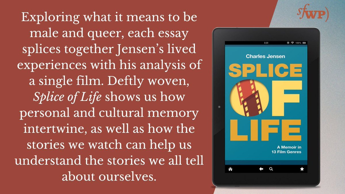 With only 8 DAYS remaining until the release of @charles_jensen's upcoming memoir, you can preorder SPLICE OF LIFE on @AmazonKindle today and have it auto-delivered on release day! buff.ly/3xRAeI4 @IPGbooknews @SusanSchulman @IPGDigitalSales
