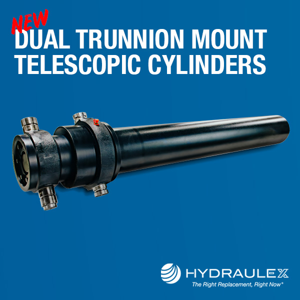 We just released a new line of dual trunnion mount telescopic cylinders available in 3 and 4 stage units. Fit, form and function interchangeable with models from: Mailhot® and Hyva®. Learn more: bit.ly/3xOf3GI

#hydraulic #worktruck #hydrauliccylinder #telescopiccylinder