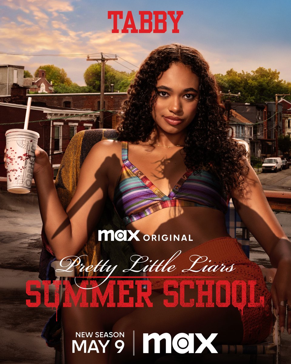 Tabby. The Max Original series #PLLSummerSchool premieres May 9 on @StreamOnMax 🥀