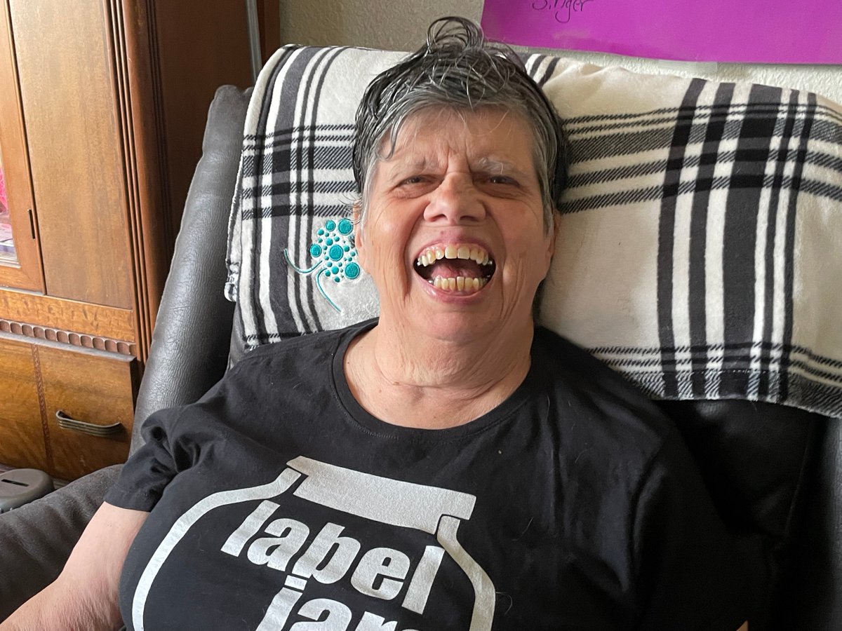 'I have a lot of friends and support. I am involved in People First, an organization by and for people with developmental disabilities. I speak up for myself and others. ' — Rosie Ryan Read the rest of Rosie's story at the Storytellers Page: scdd.ca.gov/2024/04/23/loo…