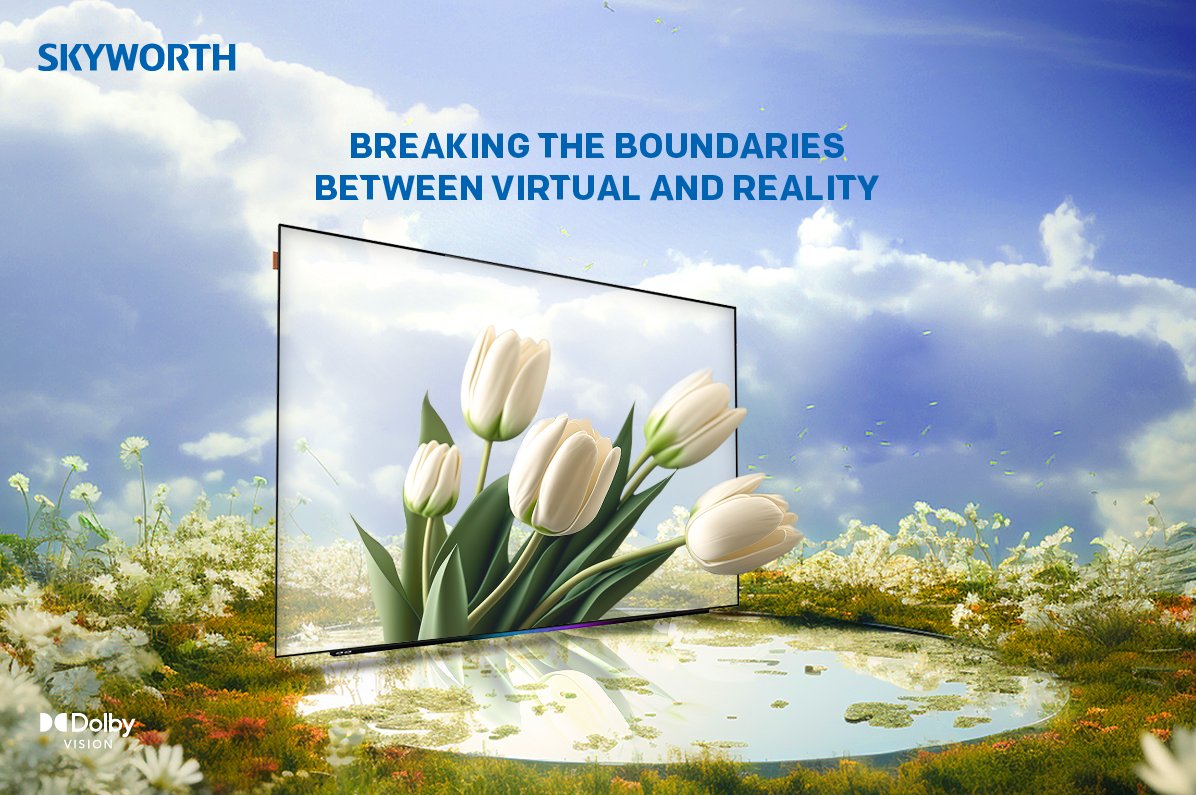 SKYWORTH TV uses advanced Dolby Vision technology to deliver more realistic and vibrant colors and contrast, making you feel like a tulip dancing in the breeze and giving you the ultimate visual experience.
#SKYWORTH #TV #DolbyVision #DolbyAtmos #OLED #motionsensor #googletv