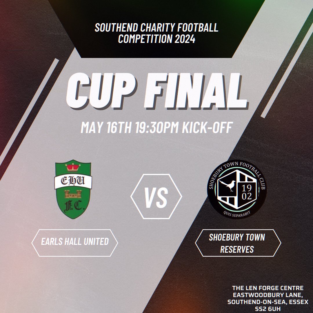 Couldn’t be prouder of the lads getting to a cup final in our first season together. Hope to see you there 🏆

<a href="/ShoeburyTownFC/">Shoebury Town FC ⬛⬜</a>
