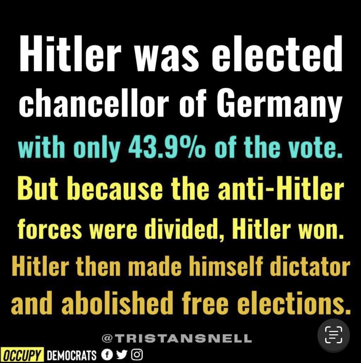 #ProudBlue #DemVoice1 Is this what you want to happen to our country? Do you want free elections to be abolished? If your answer is NO, then you need to show up and vote BLUE all the way down your ballot!