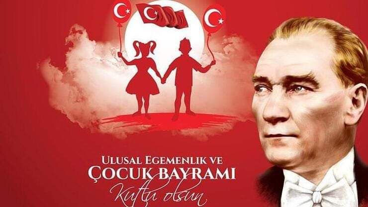 Yüce milletimizin Türk Milleti olma bilincini oluşturan, #23Nisan Ulusal Egemenlik ve Çocuk Bayramının 104. yılı kutlu olsun. Bu mukaddes vatanda, bayrağımızın gölgesinde alnı ak, başı dik nice yüzyıllara...