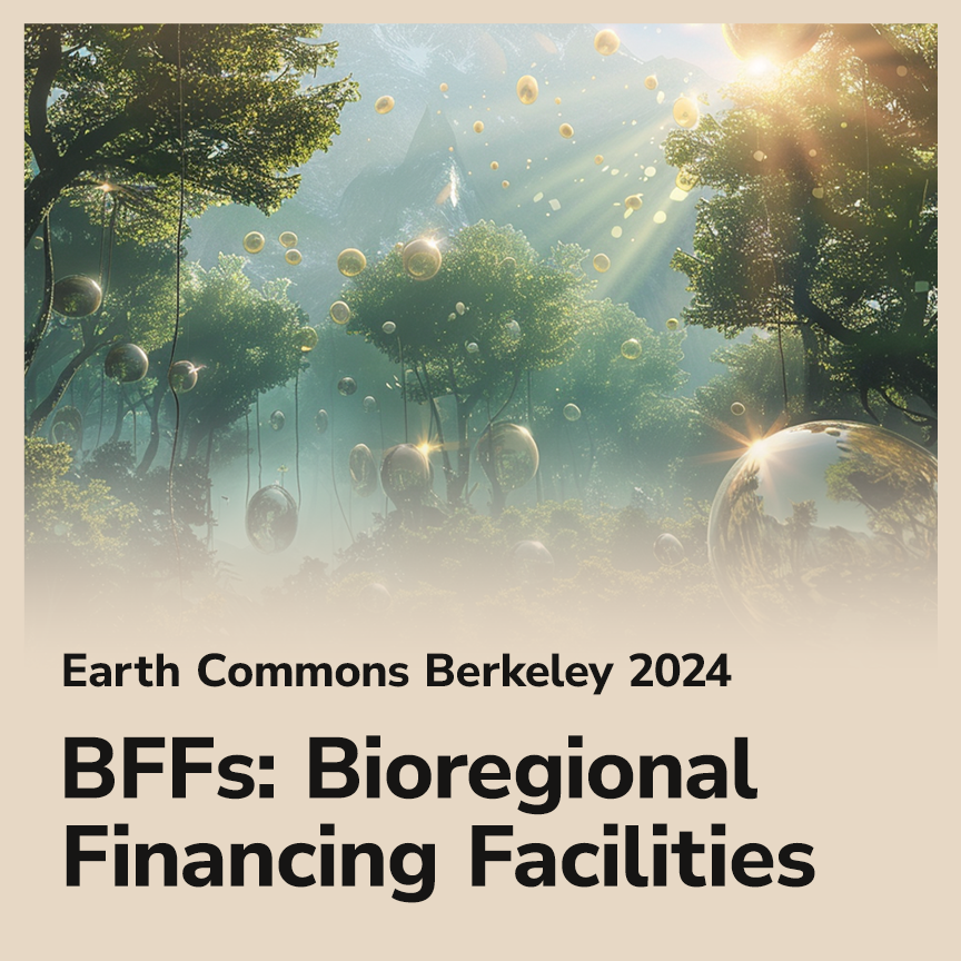 maearthstudio's tweet image. “Every bioregion needs a BFF”

How do we drive more $$$ into local regeneration projects?

Explore Bioregional Financing Facilities - aka BFFs - an emergent financial architecture and new research paper by Samantha Power @SamanthaPower_ from Finance for Gaia. In conversation with…