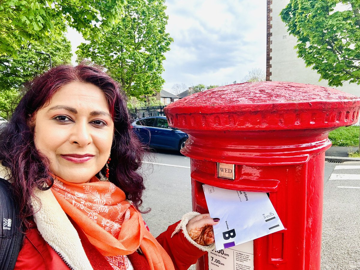 Today I’ve voted for a fairer, safer & greener London! 🌹🌹🌹
#VoteEarly