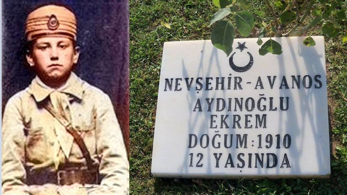 Bu Vatan Uğruna 12 Yaşında Şehit Düşen Nevşehirli Asker Bugünün çocukları 23 Nisan'ı kutlayabilsin diye şehit olan güzel çocuklara selâm olsun.