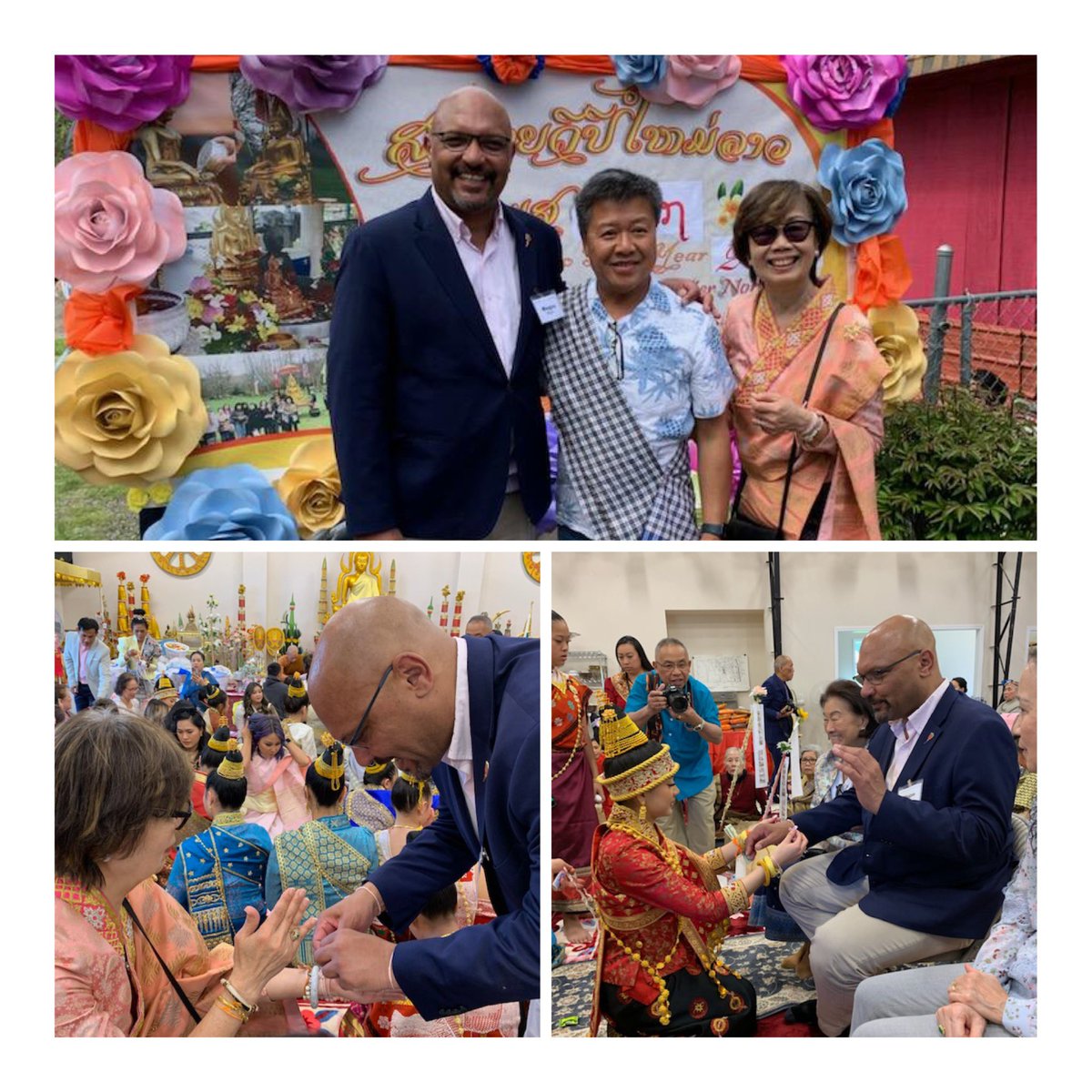 Huge thank you to the folks at Lao Buddhist Center NW who graciously invited me on Saturday to join them in celebrating the Lao New Year, a time for reflection, tradition, and celebration. Sok Di Pi Mai!