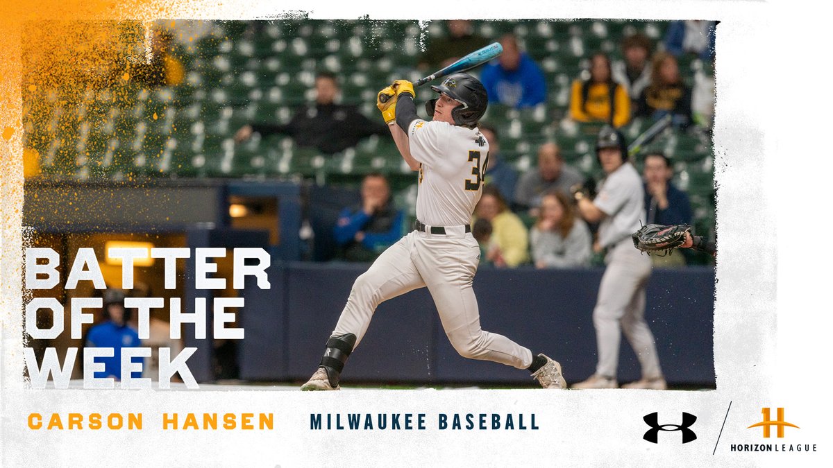 Our @UnderArmour #HLBASE Batter of the Week is Carson Hansen (@Carson34Hansen) of @MKE_Baseball!

⚾️: bit.ly/3xZlSVK
#OurHorizon 🌇