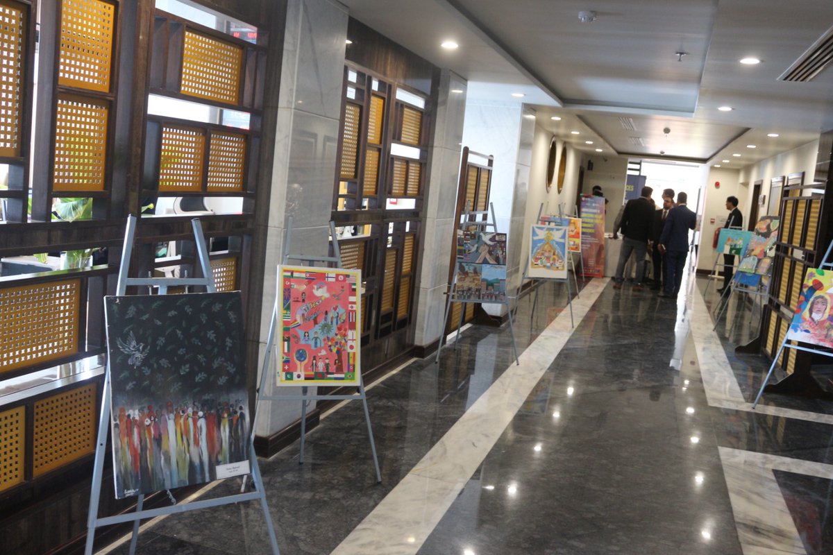 NACTA is holding a two-day poster exhibition at IFQ Islamabad, aimed at celebrating the participants of the National Peace Festival 2023 and NACTA Peace Poster Contests. #Nacta4Peace