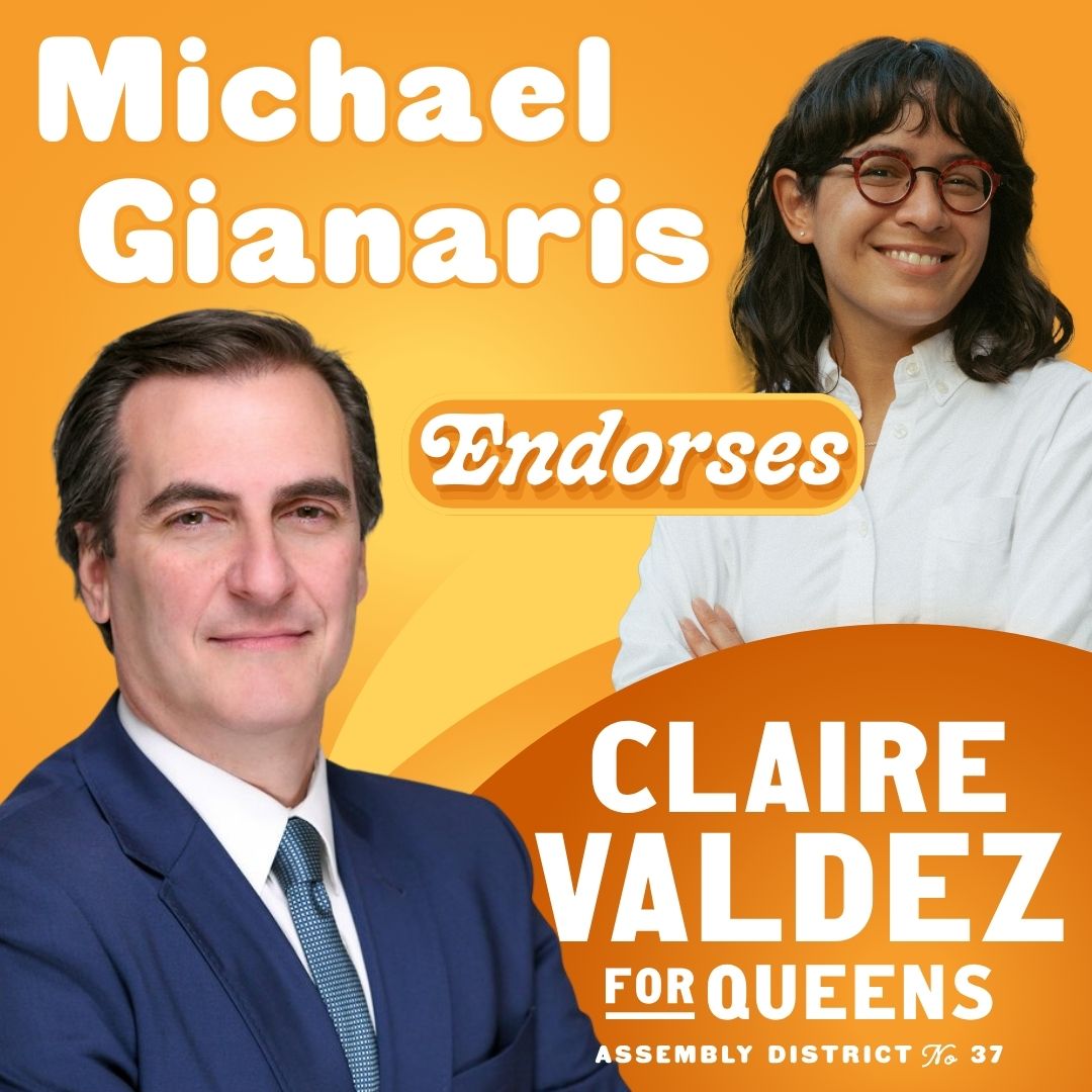 ICYMI ... we've been endorsed by Deputy Senate Leader Gianaris! From BPRA to fighting to Fix the MTA, @SenGianaris is a tireless advocate for the change our community needs. With his support, we strengthen our coalition & advance our shared vision for a brighter, greener Queens.