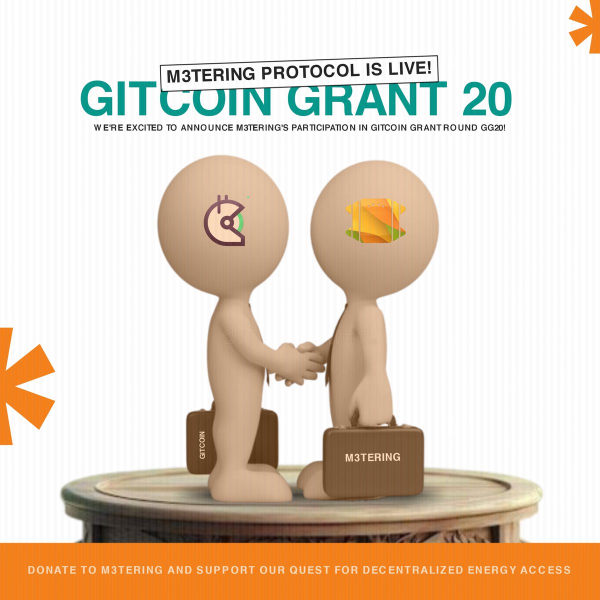 We're excited to announce our participation in @gitcoin Grant Round GG20! ⚡️ Our mission is to fight energy poverty by bringing clean solar power to underserved communities worldwide. explorer.gitcoin.co/?utm_source=gr…