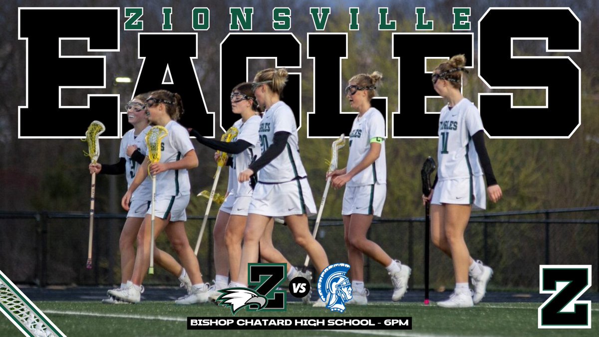 🥍 GIRLS LACROSSE 🥍 Good luck to @ZCHSGirlsLax as they hit the road to battle @BCHSAthletics ! Game time is 6PM. GO EAGLES!!! 🎟️ public.eventlink.com/tickets?t=77398