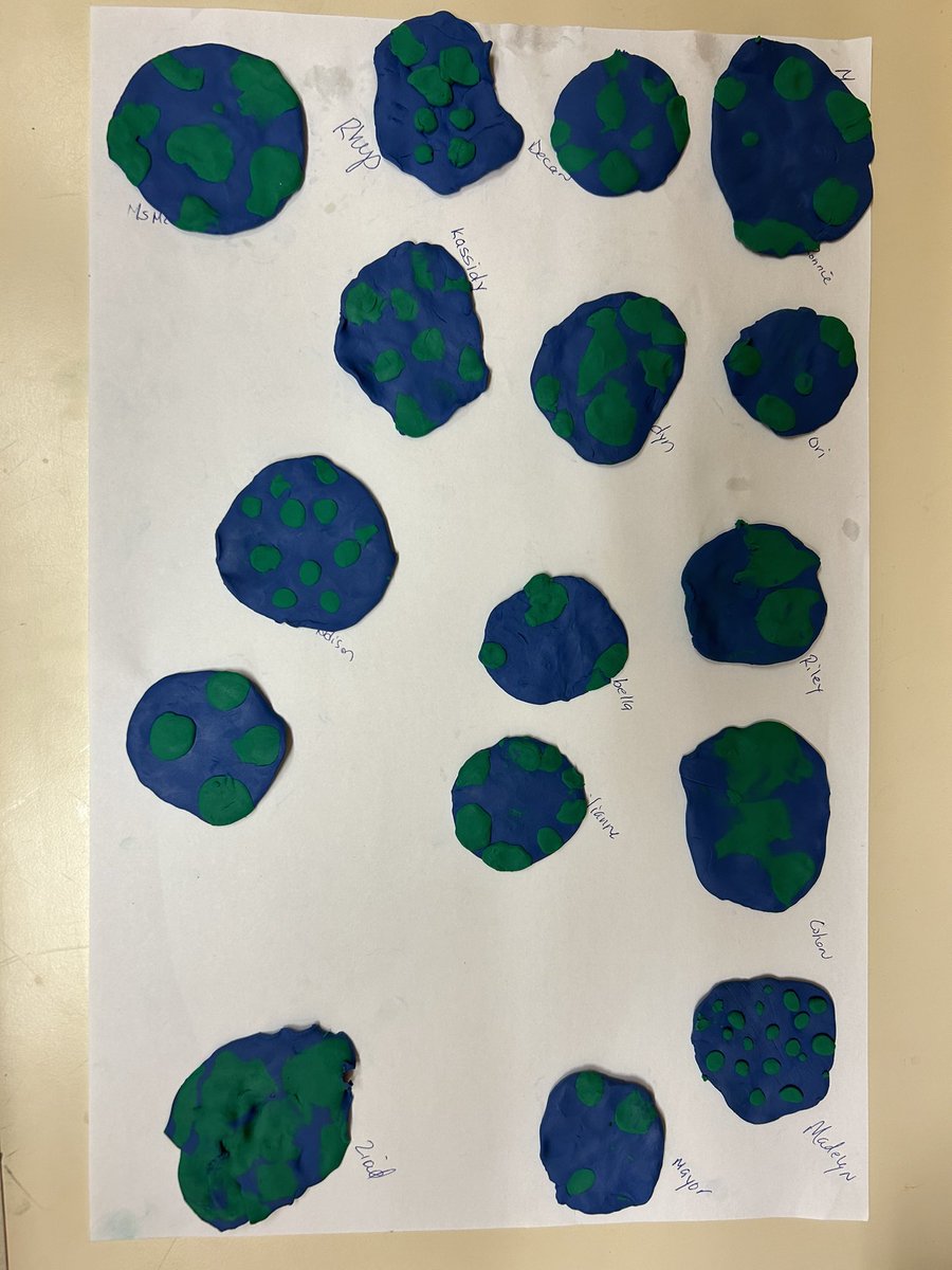 Fun times in STEAM today <a href="/MQWSchool/">MQW School</a> Group doodles and Earth Day crafts!