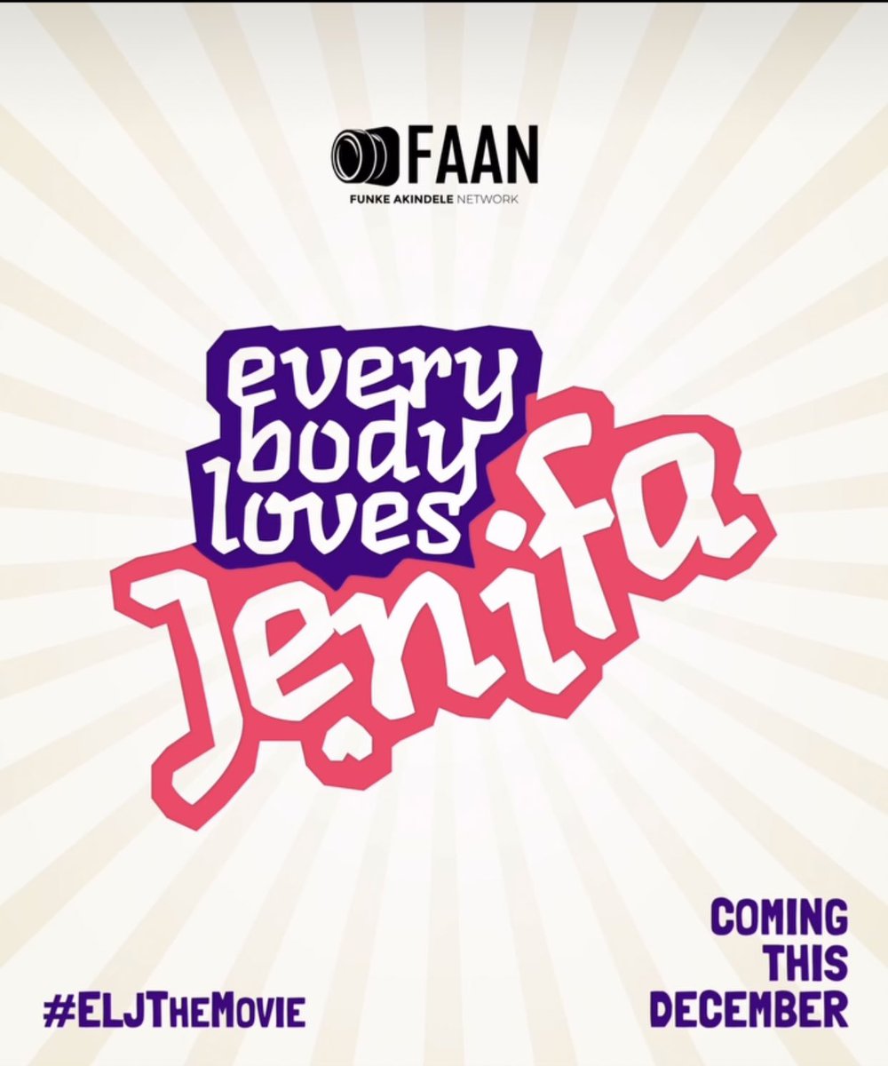 Funke Akindele announces new movie coming this December “EVERYBODY LOVES JENIFA” #eljthemovie