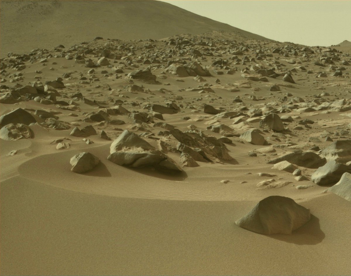 Lange nicht mehr zum Mars geschaltet. Hier Foto des Perseverance-Rovers (vom 18. April).
