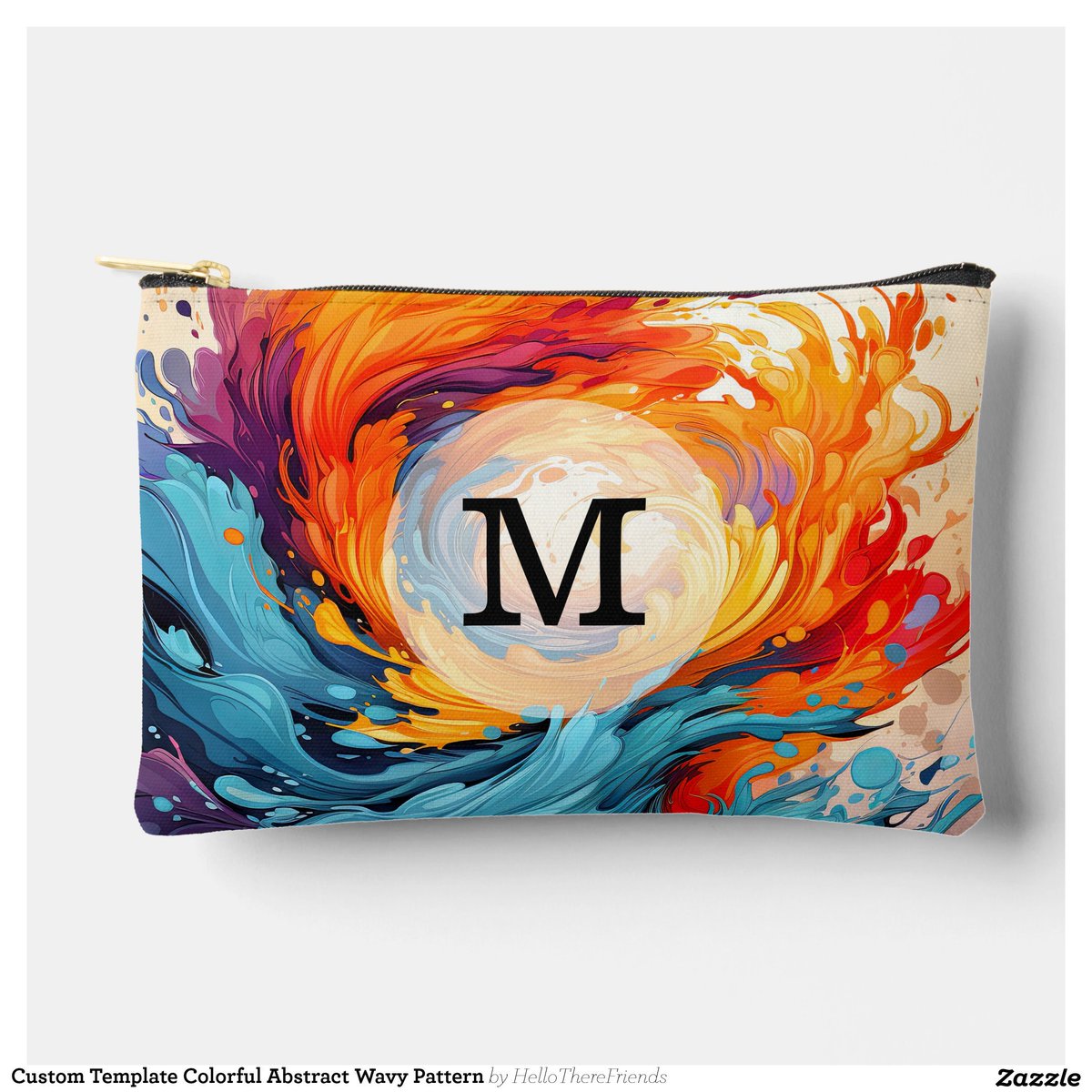 Custom Template Colorful Abstract Wavy Pattern Accessory Pouch→zazzle.com/z/aaqo4932?rf=…

#Makeupbag #Handbag #Accessories #CosmeticBag #Pocketbook #Pulse #MothersDay #GiftIdeas #Daughters #Zazzle