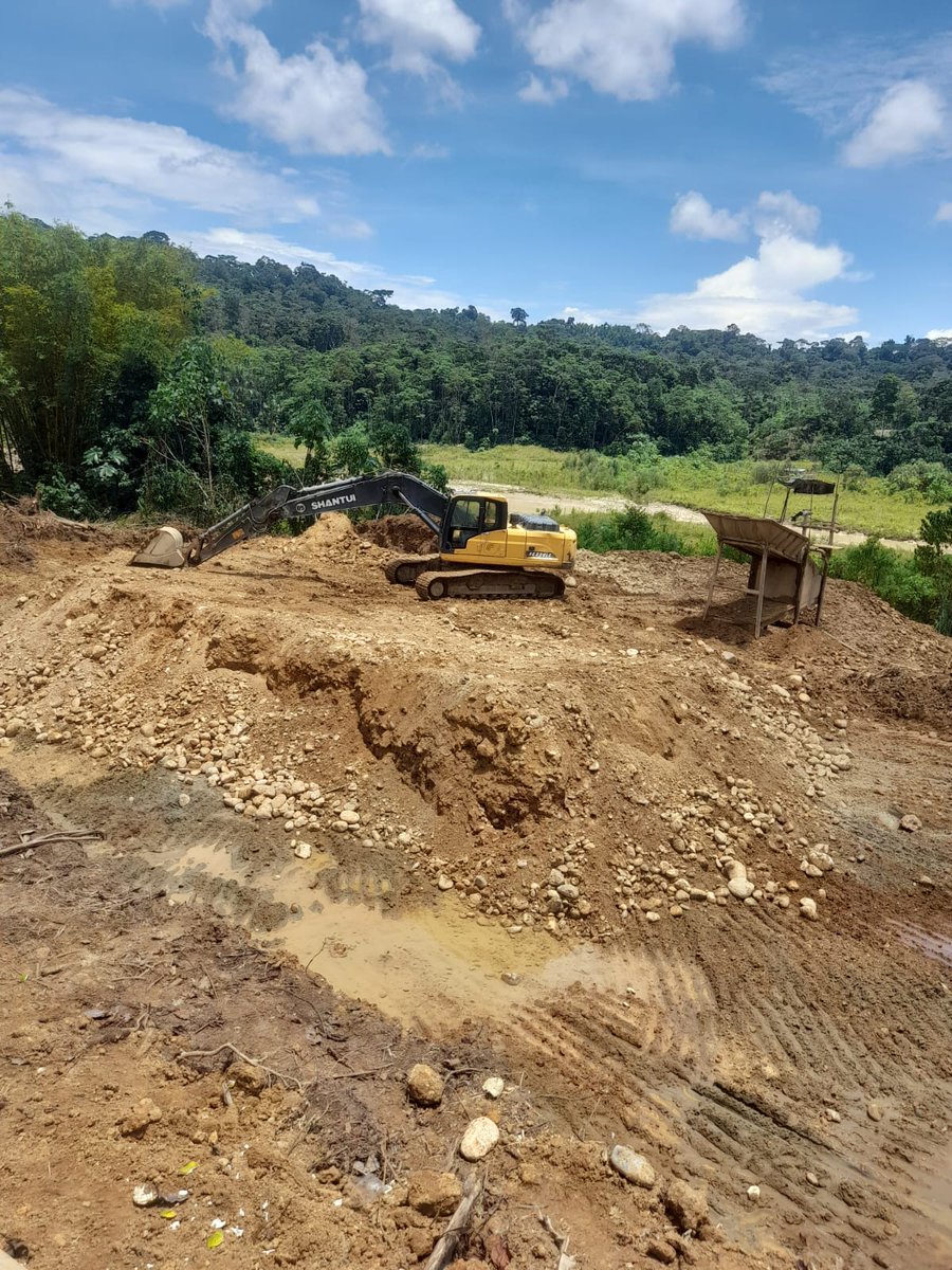 🔴#NAPO | Las comunidades Kichwas de Dorado Huambuno y Kashayaku denuncian la destrucción de sus chacras y la contaminación de sus ríos a causa de la minería. Exigimos al Gobierno investigar y sancionar a los responsables que ponen en riesgo la vida de las familias.