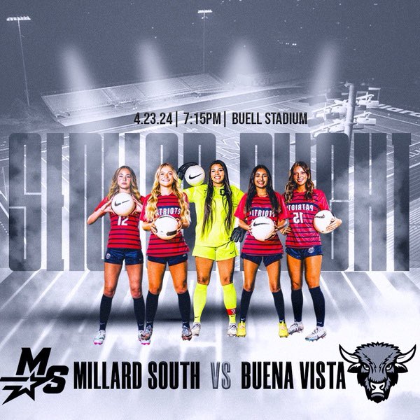 Might be a few tears by Sturgeon as these five seniors play their last regular season home game on Senior Night! Come on out and support these 5 amazing girls!  <a href="/MSHSactivities/">Millard South Activities</a>