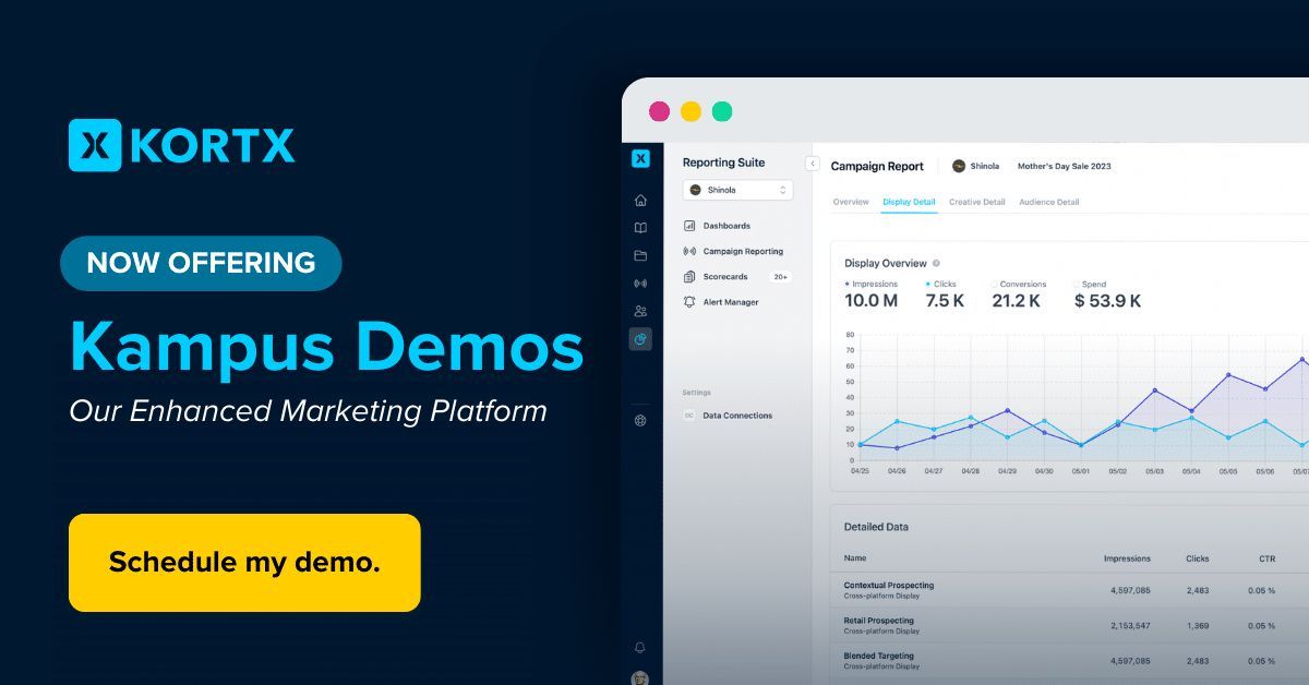 Did you know Kampus can save your team time & provide unmatched marketing insights? ✨ Schedule a demo today. ➡️ buff.ly/3wY1svW #Marketing #DigitalMarketing #Reporting #Analytics #MarketingAnalytic