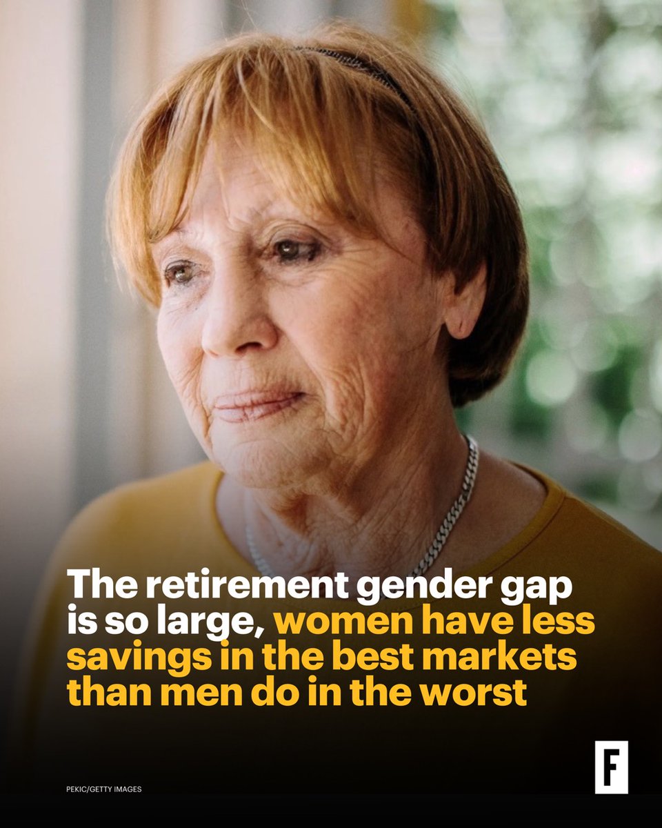 Even a bull market can’t help women catch up to men when it comes to retirement savings. bit.ly/4dcgu1E