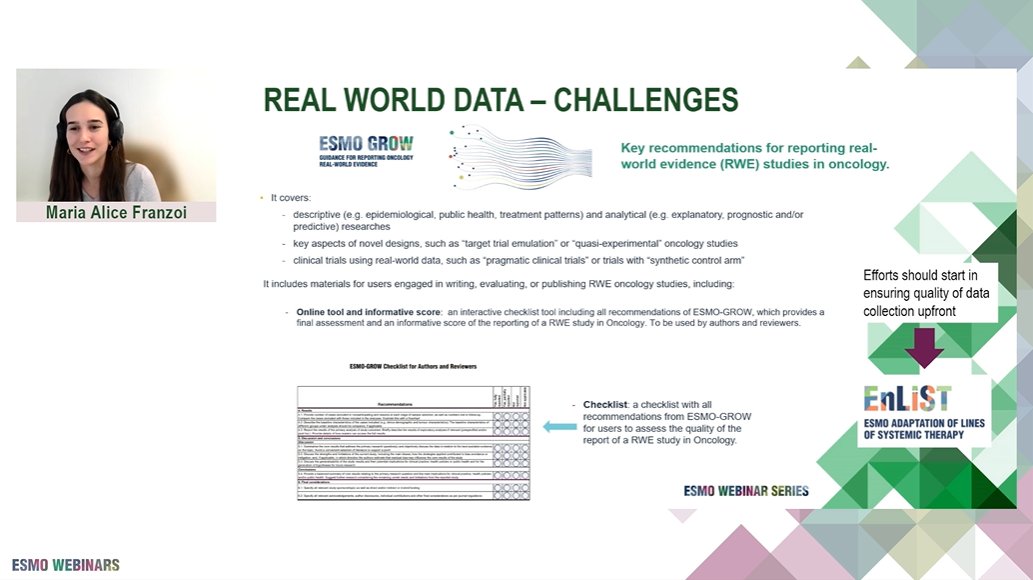 📄#ESMOGROW & 🔜#EnLiST are 2 @myESMO initiatives with direct impact towards better #RWE generation