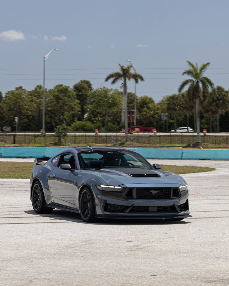 Dark Horse Mustangs served up smiles this past weekend at Barrett-Jackson West Palm Beach! #FordMustang