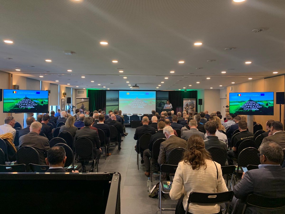iDirect's tweet photo. Scenes from a successful #iDirectDefenceTechDay

Nearly 150 members convened in Belgium for a day of demos and exhibitions from the latest terminals and solutions from key tech partners, and insightful discussions highlighting innovations and capabilities for #MilSatCom networks https://t.co/0W10Ze4iP1