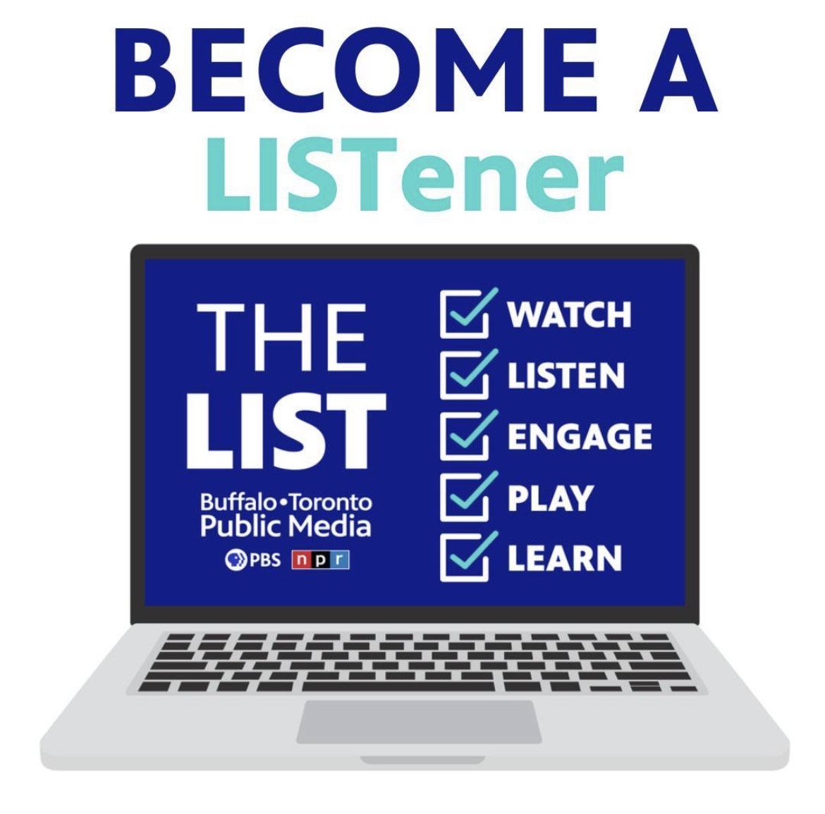 LISTeners, PUT YOUR HANDS UP!✋🏽 Stay in-the-loop with the latest happenings at your local public media stations when you get on #TheList. Once subscribed, you'll find this newsletter in your inbox every Thursday morning so you know what’s coming up before the weekend hits!💻