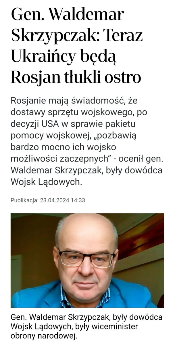 Mocna odklejka. Co możemy poradzić panu generałowi? 😀