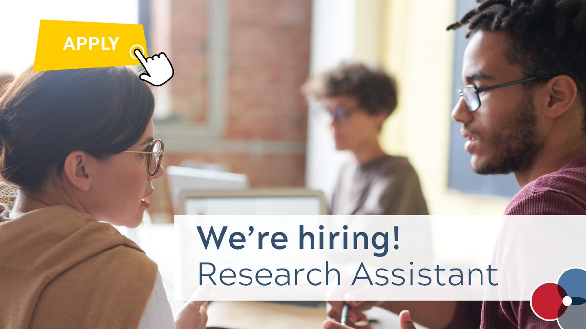 CommunitySols's tweet photo. We're hiring a Research Assistant! We need someone with writing, problem-solving, and relationship-building skills to provide project support for our research and consulting operations. Deadline to apply is May 1st! Apply or learn more: https://t.co/a5mY0Rq9H2 https://t.co/FOJ1hwM0CP