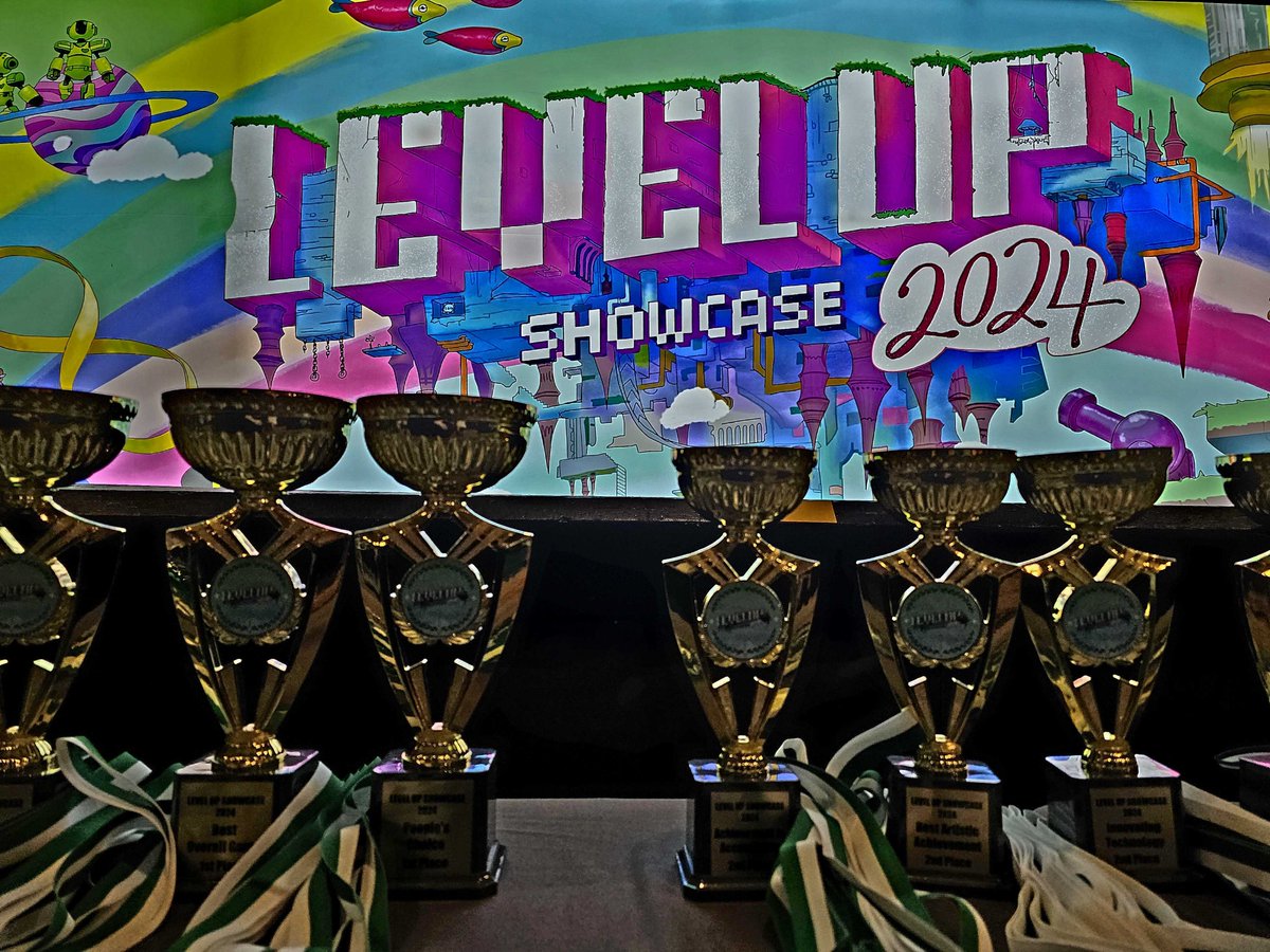CertainAffinity's tweet image. Last week we were so excited to be one of the sponsors attending 2024 Level UP Showcase. Students shared their work with members of the industry leaving us wanting more. Congratulations to all the students and to the winners.